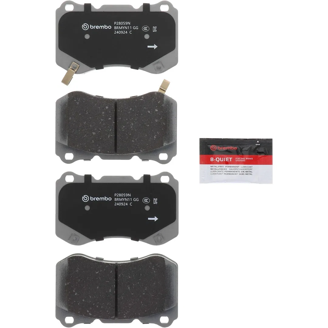 P28059N – BREMBO Brake Pad, FMSI Number D1049-7952 Ceramic Set Of 4